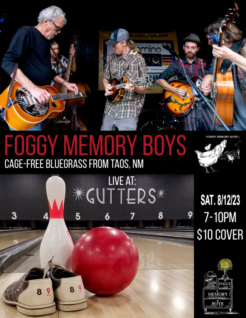 Foggy Memory Boys at Gutters 8/12/2023
