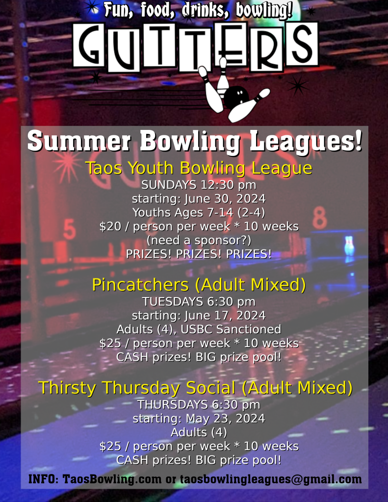 Summer Bowling Leagues! 